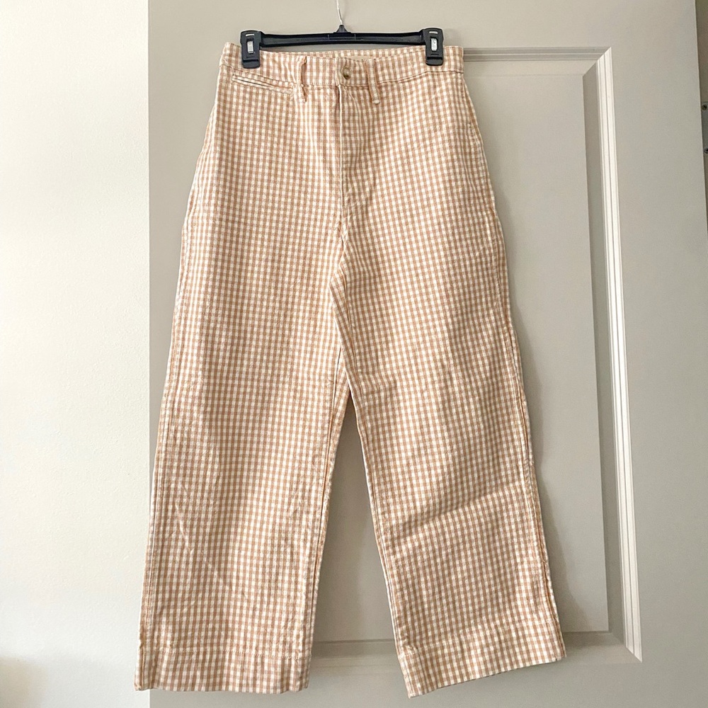 Madewell Slim Emmett Wide Leg Crop